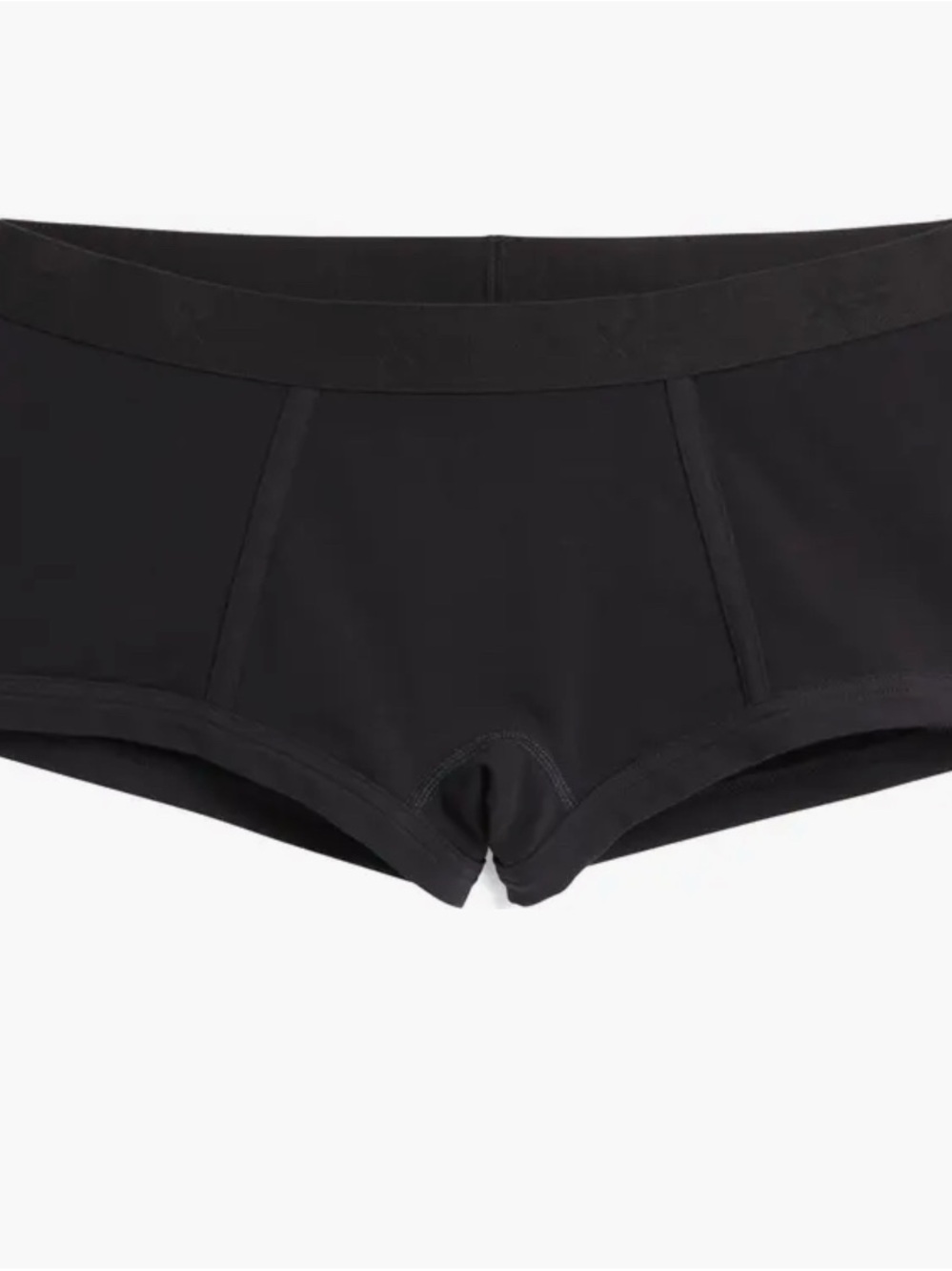 NWT TomBoyX Black Boyshorts